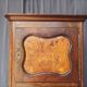 Standing man Louis XV in walnut and ash burl