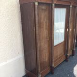 Mahogany Empire bookcase