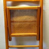 Pair of folding chairs year 80s