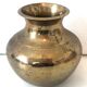 Vase laiton doré