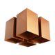 Bronze 'Viervoud' ceiling light by Raak, 1970s