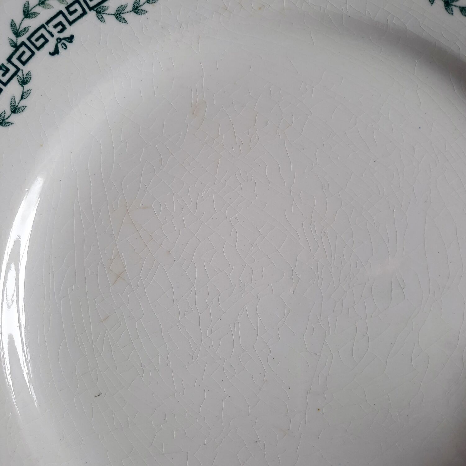 Old dessert plates Gien