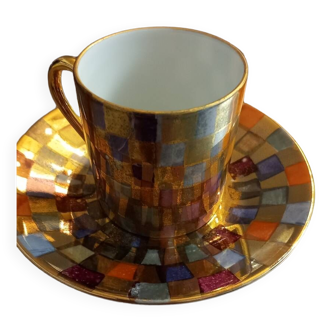 Tasse et soucoupe Limoges