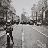 Anonymous silver photo marseille la canebiere and the old port circa 1970