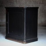 Blackened wood jam maker sideboard 19th Parisian style