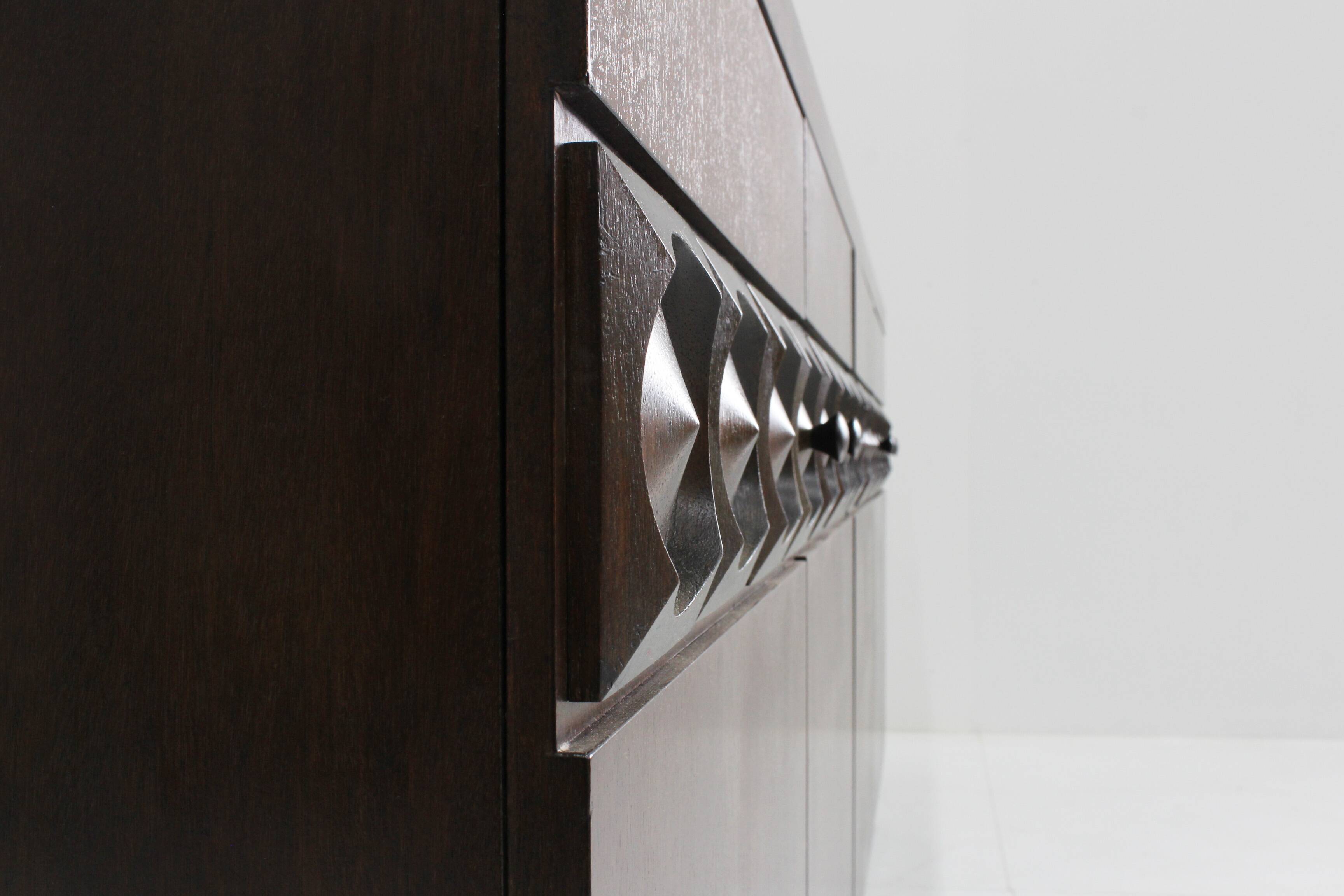 Crédence de Buffet Brutaliste Vintage