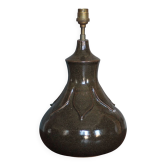 Stoneware table lamp by Sylvie Dufour, bedside lamp