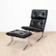 High armchair and ottoman Joker by Olivier Mourgue for Airborn, 1964
