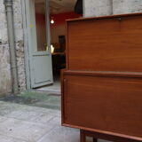 High sideboard of the 60s in teak