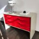 Commode DF2000 de Raymond Loewy design années 70