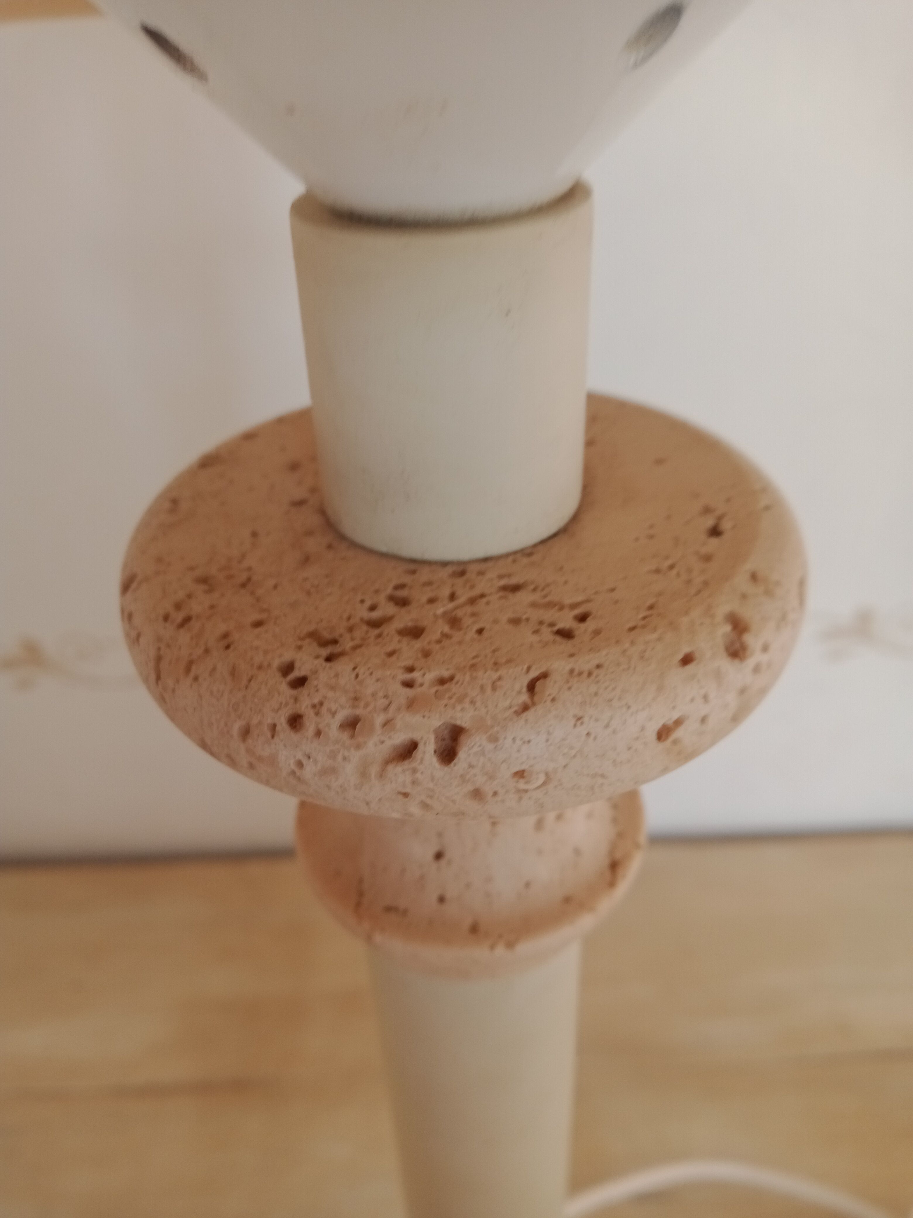 Pair of home table lamps the dolphin