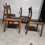 Vintage Scandinavian chairs Gessef teak 1960
