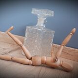 Old rectangular whisky carafe