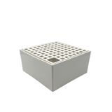 Studio Opi, White space age mod. Ikebana C ceramic vase / ashtray, Gabbiane