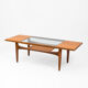 Table basse en teck et verre Fresco de G Plan, 1967