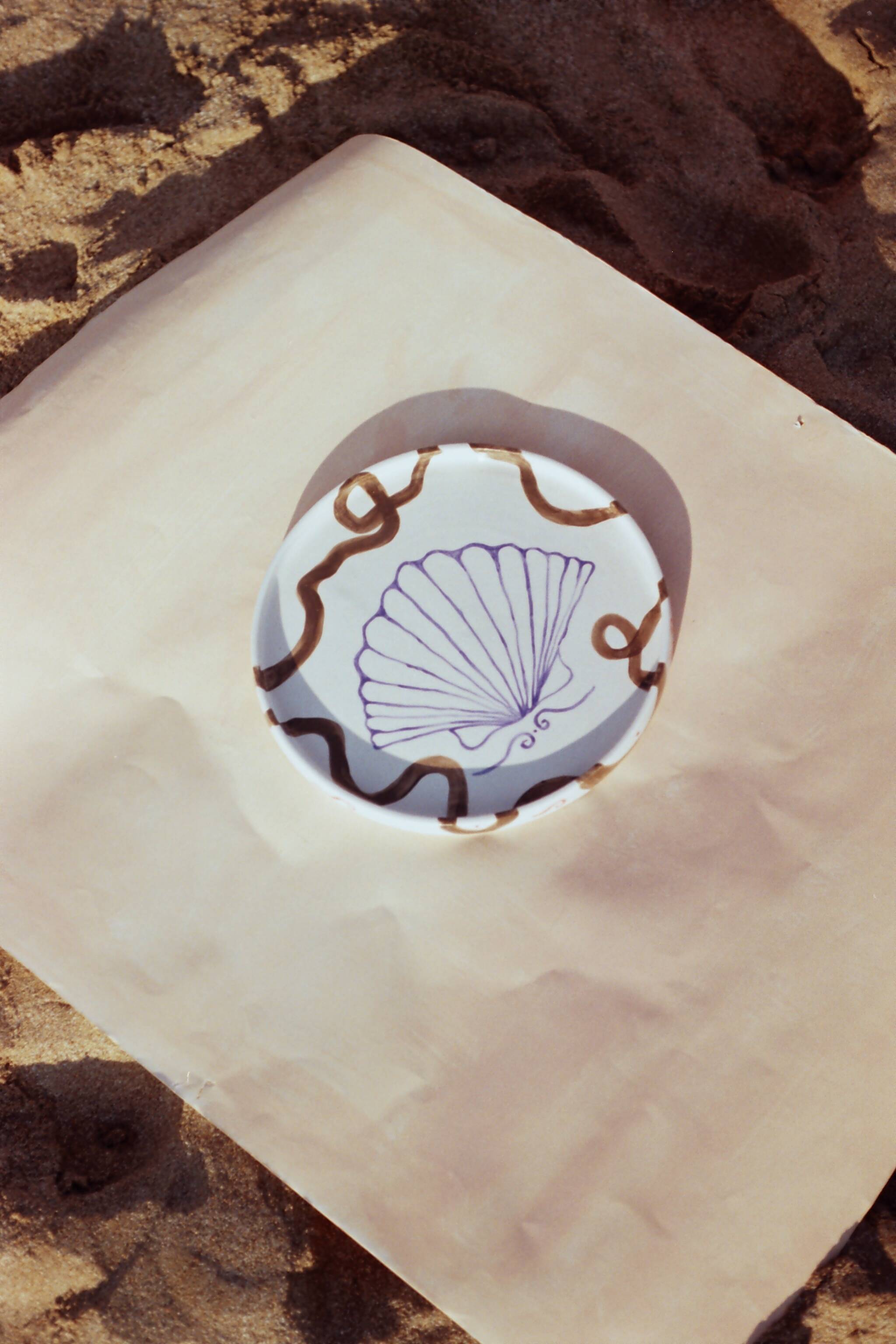 Pearl - ceramic platter