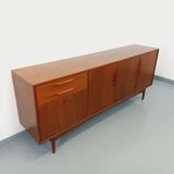 Vintage Swiss Teak Scandinavian style sideboard in teak from the 60s