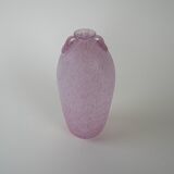 Glass vase, Murano glass, Italian design, 1970s, made in Italy