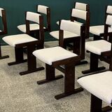 Danish Modern Dining Chairs by Poul H. Poulsen for Gangso Mobler