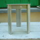 Tripod stool Olaf Von Bohr vintage grey
