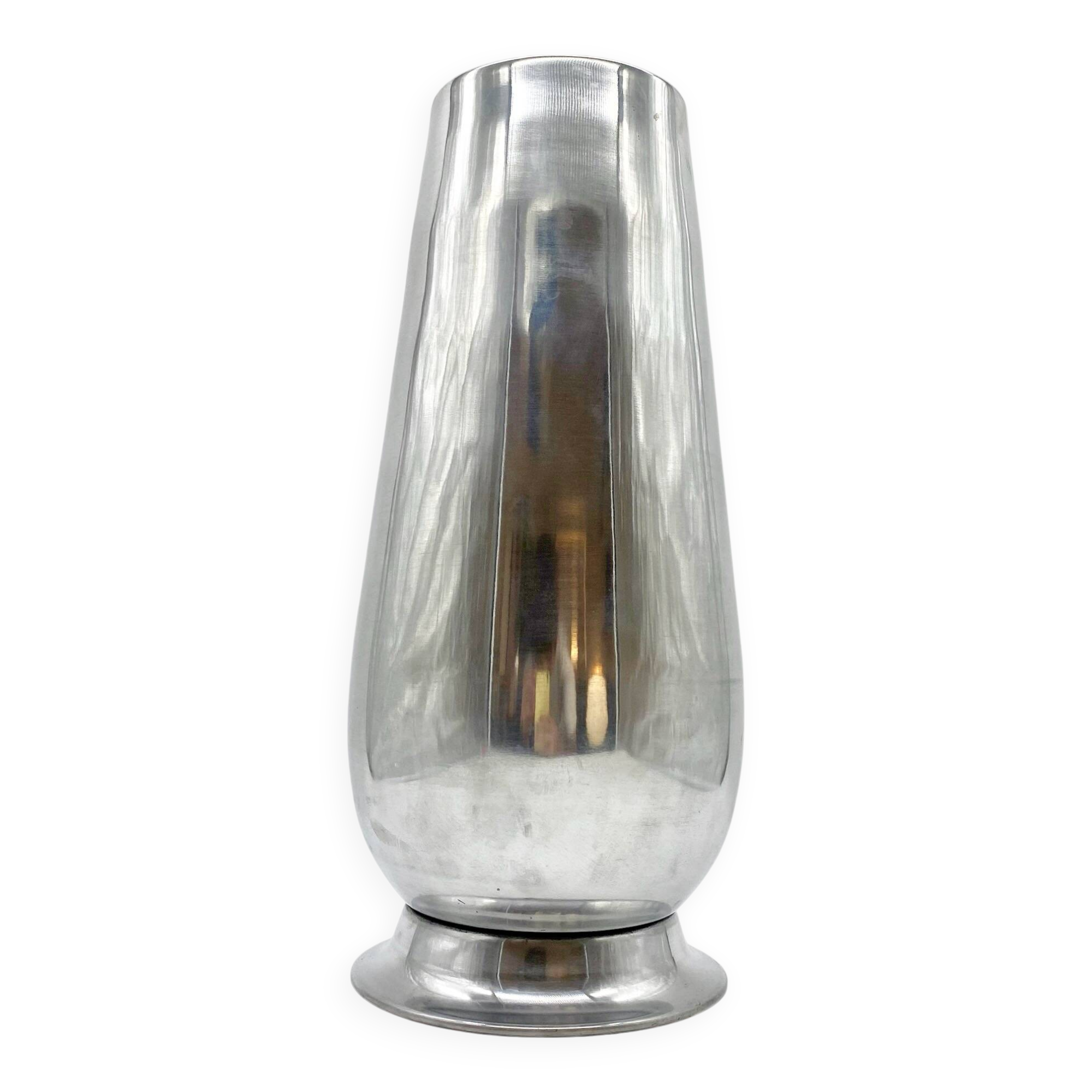 Large jar / aluminum by anna efverlund for ikea – 1990s