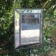 Miroir vintage en métal à parcloses – 5 glaces biseautées