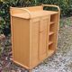Wooden sideboard Gervasoni