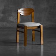 Chaise de salle à manger brutaliste, France, années 1960