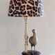 Lampe vintage en laiton, style Maison Charles, années 50–70