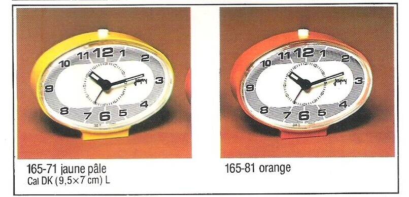 Vintage Japy alarm clock