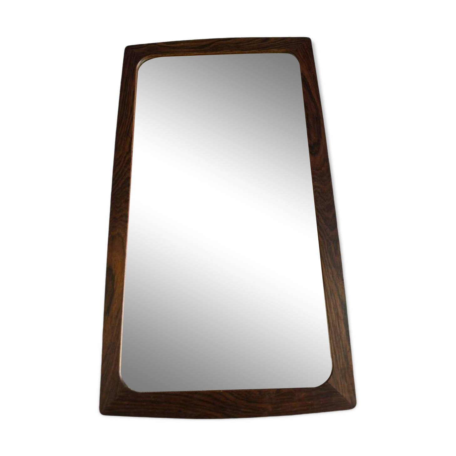 Miroir art deco en palissandre