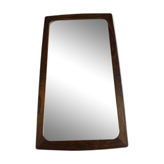 Art deco rosewood mirror