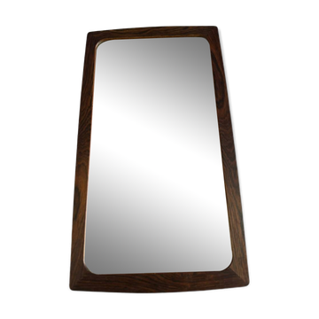 Art deco rosewood mirror