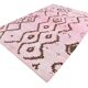 Tapis kilim marocain rose