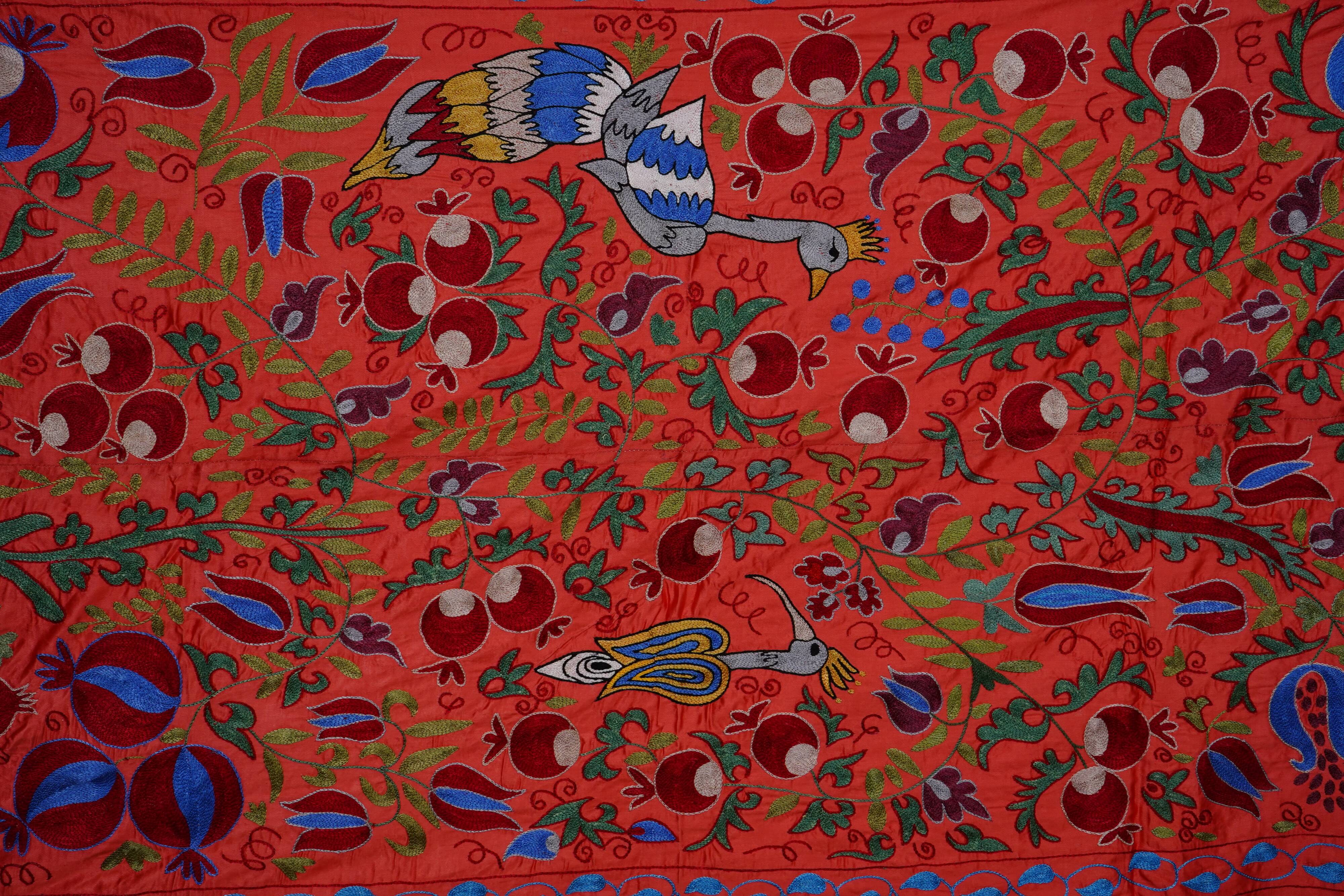 Hand-knotted rug, vintage Turkish rug 103x186 cm