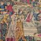 Vintage Gobelin Style Wall Tapestry Les Vendanges, 1960/70s