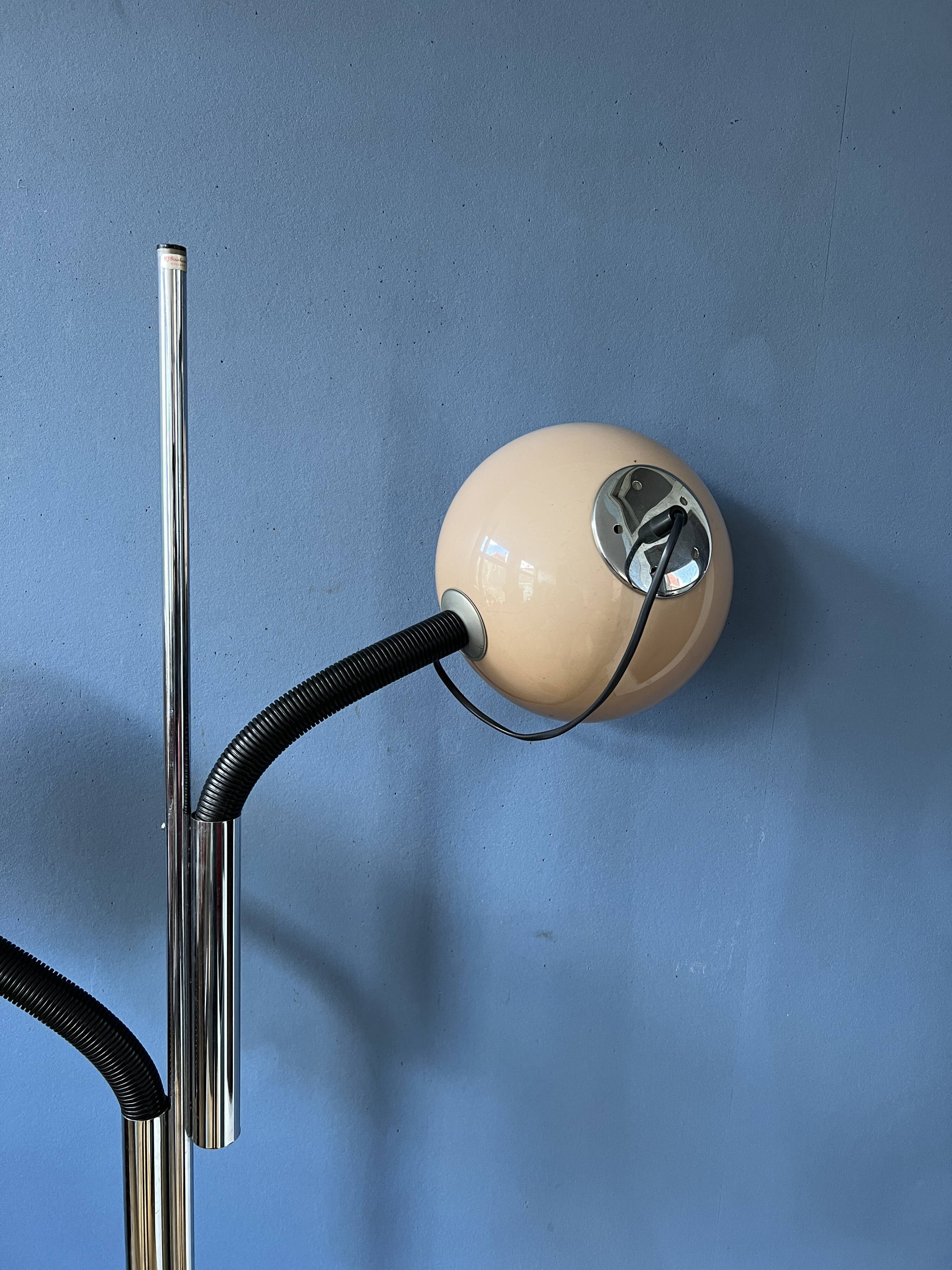 Mid century steinhauer space age mushroom floor lamp