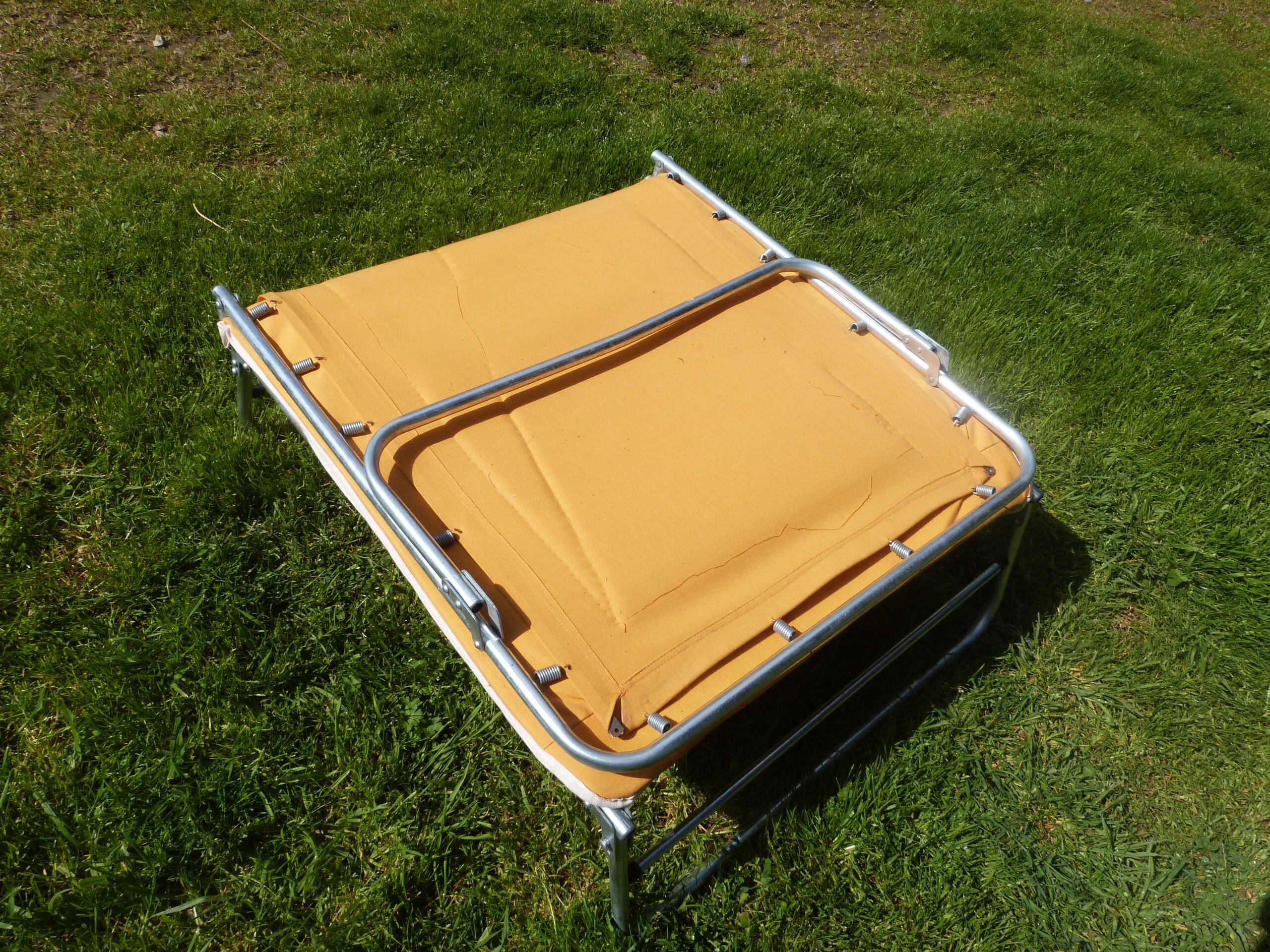 Sunbed lounger foldable Vintage