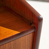 Restored teak bureau desk
