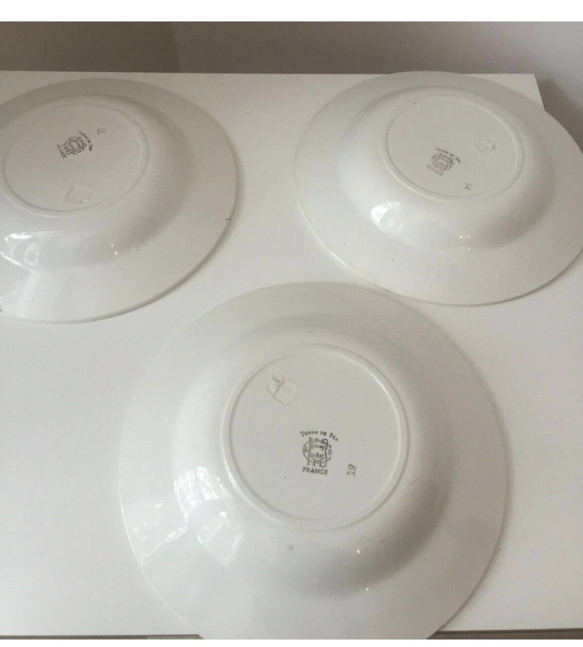 Deep plates Terre de Fer Choisy le Roi