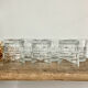 6 vintage Préfontaines whisky glasses