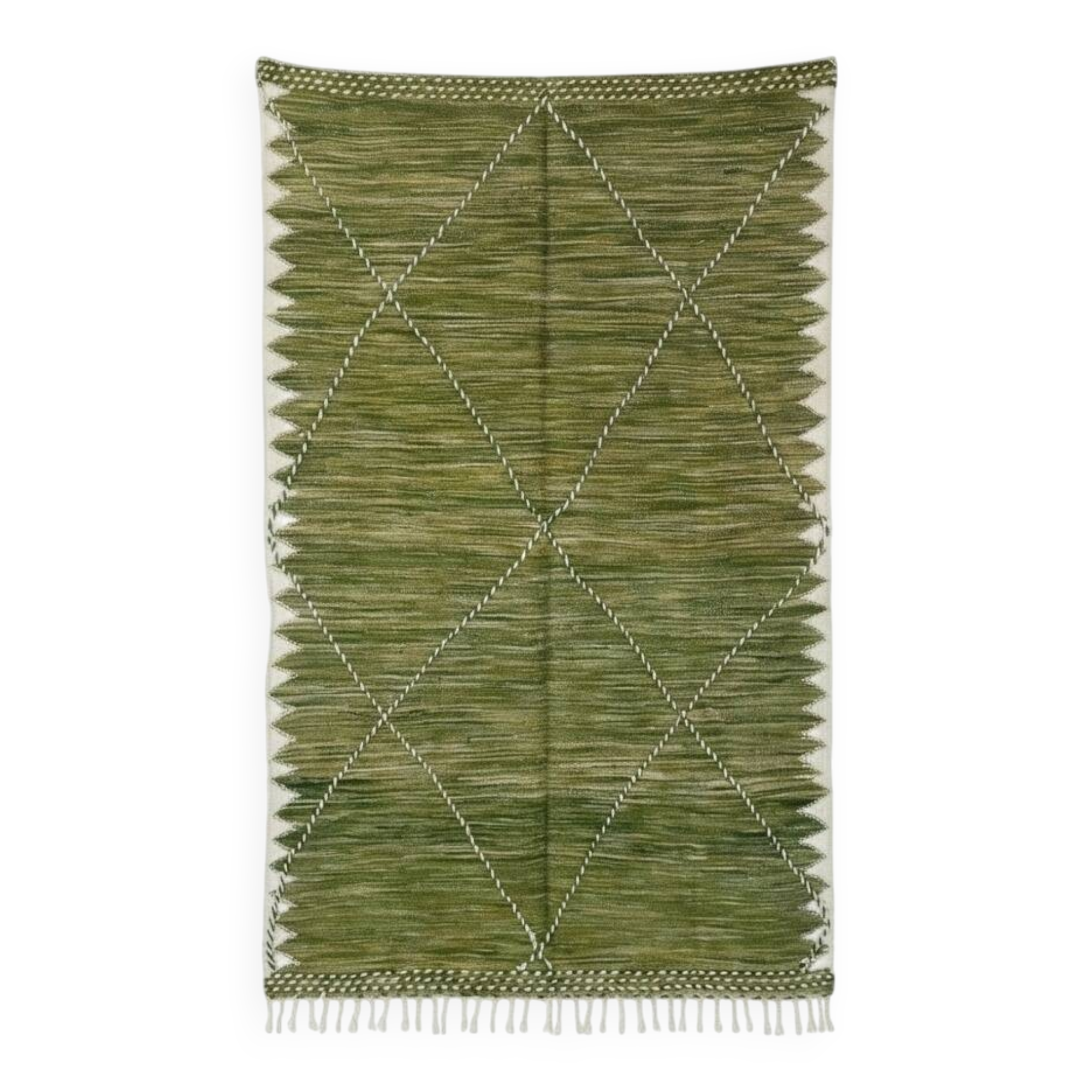 Green Zanafi rug 200x300 cm