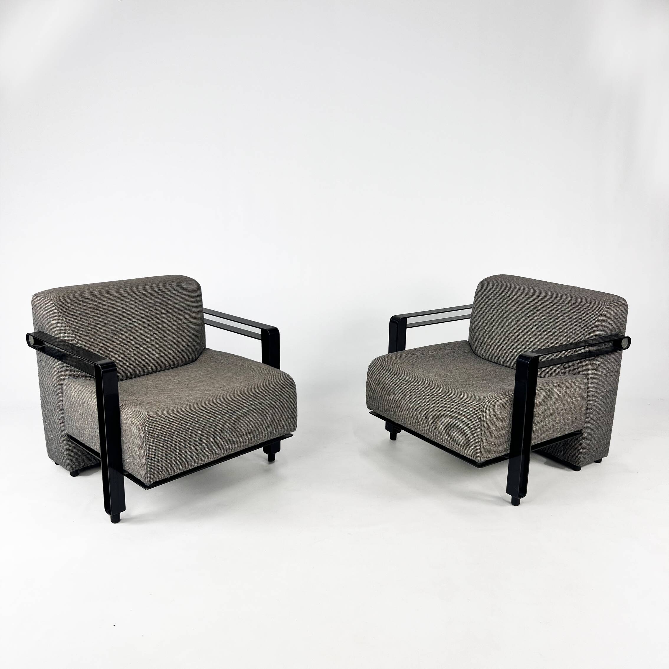 Set of 2 "Transformation" model 952 Armchairs by Hans de Wit for Artifort, 1980s