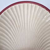Vintage 1960s seashell wall sconce