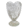 German crystal vase in the shape of a heart