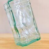 Vintage octopus glass decanter bottle