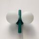 Mid-century German space age wall lamp by Kaiser Idell / Kaiser Leuchten.