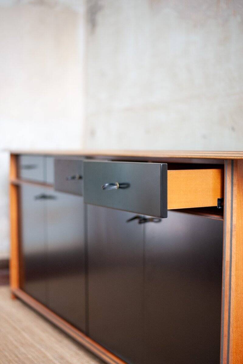 Buffet Ortona par Afra & Tobia Scarpa pour Maxalto, 1970s