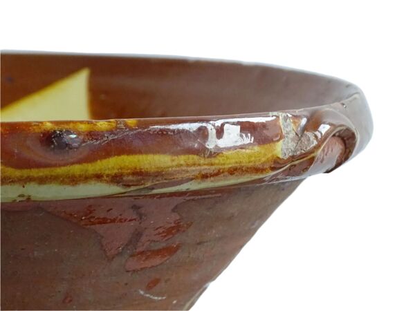 Bol ancien espagnol en terre cuite