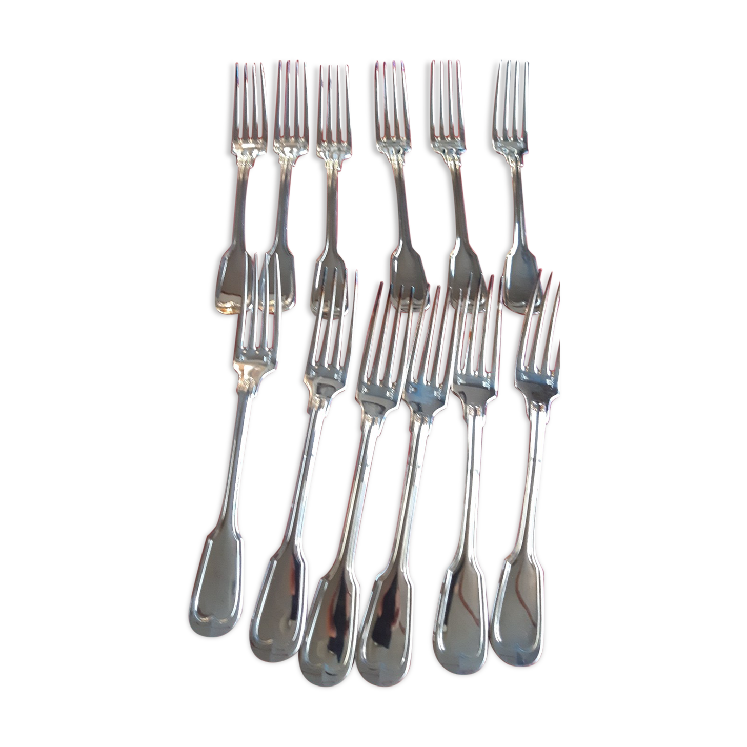 12 christofle forks